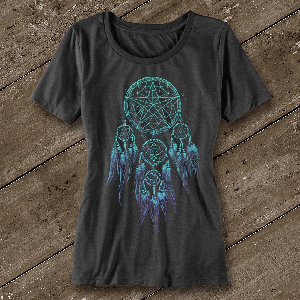 Dreamcatcher Ladies' Scoop Neck T-Shirt - Austin City Threads