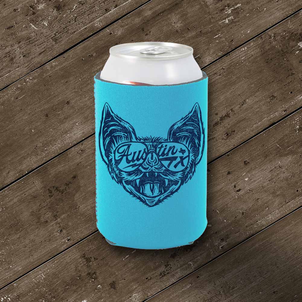 Shady Bat Koozie - Aqua
