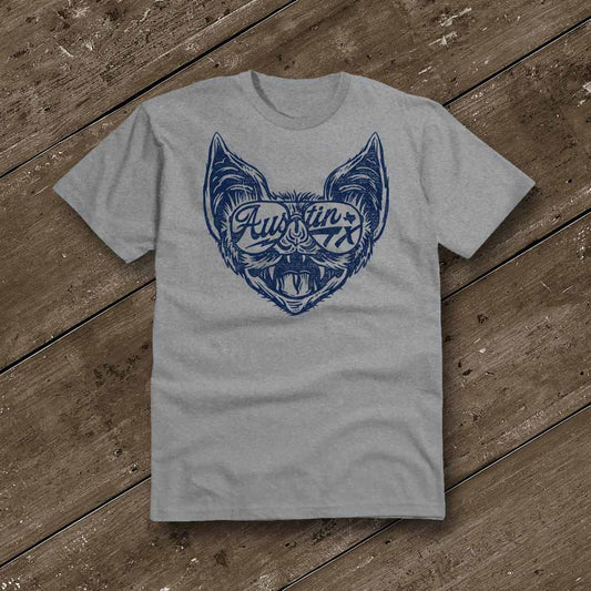 Shady Bat Heather Grey YOUTH T-Shirt